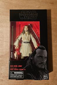 Star Wars Qui-Gon Jinn 6 " Scale Black Series New & Unopened