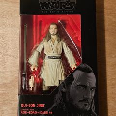 Star Wars Qui-Gon Jinn 6 " Scale Black Series New & Unopened