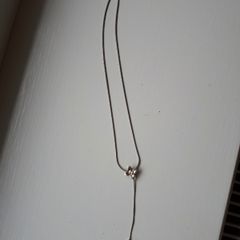 Silver necklace