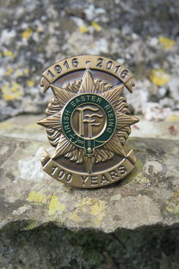 Irish Easter Rising, Irish Independence, Irish Civil War Commemoration badges (green set)