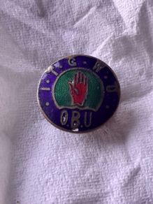 old Irish badge