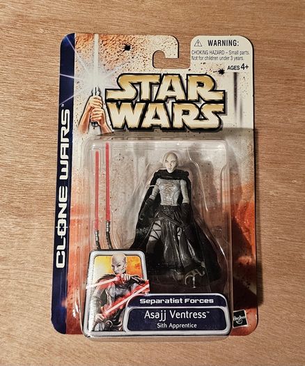 Star Wars Asajj Ventress 3.75 " Scale New & Unopened