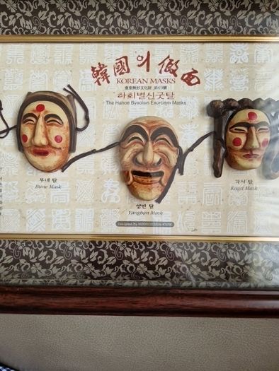 korean mask art