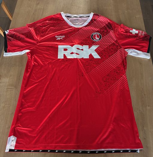 Charlton Athletic 2025/26 Home Reebok Shirt 3XL