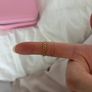 Pandora Band of Hearts Ring gold Image 3