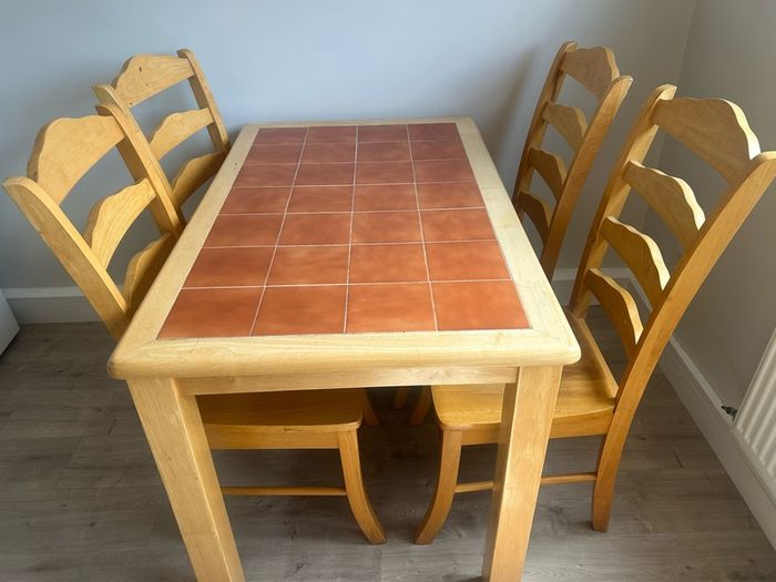 table and chairs for sale
