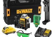 DeWalt 12v 3-Line Green Laser Level Kit (3 x 360) - New