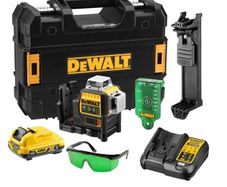 DeWalt 12v 3-Line Green Laser Level Kit (3 x 360) - New