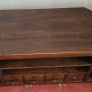 Solid wood corner TV stand Image 2