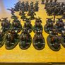 Warhammer 40000 Chaos Army Red Corsairs Commission painted. Image 2