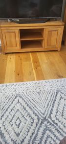 Solid pine tv unit