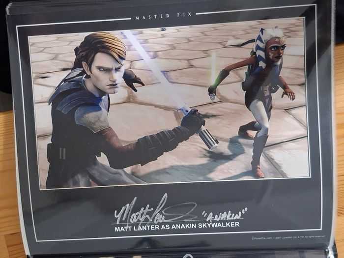 Autographed Star wars