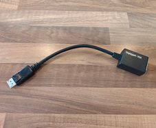 DP to VGA cable