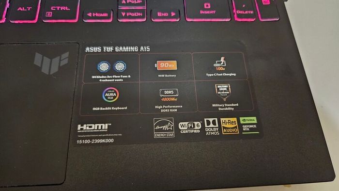 Asus Tuf Gaming A15