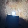 Large metal pencil floor lamp Image 6