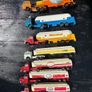 7 x Vintage Majorette Tanker Truck Collection Image 3