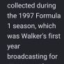 Nigel Mansell/Murray Walker autograph Image 4