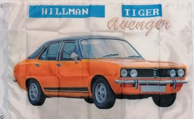 Hillman Tiger Avenger Flag 90cm x 60cm.
