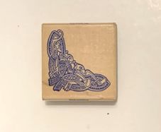 Book of Kells Rubber Stamp