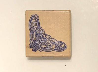 Book of Kells Rubber Stamp