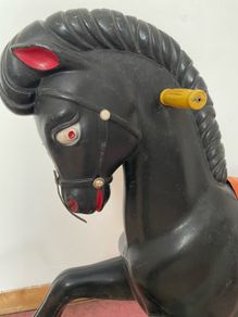 Tri-ang moulded plastic Rocking horse, 1960