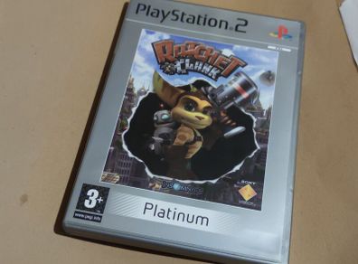 Play Station 2 Game Ratchet and Clank