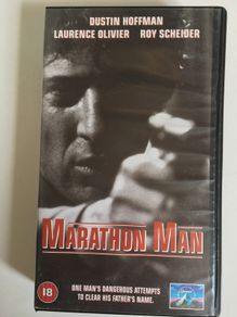 Marathon Man [1976] Dustin Hoffman, Roy Scheider & Laurence Olivier (VHS Movie)