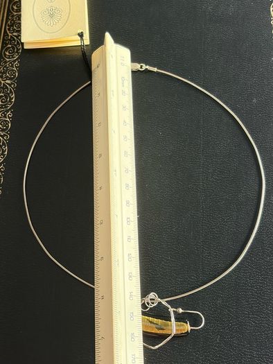 silver necklace