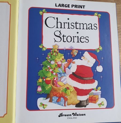 Lovely Christmas Large Print Hard Back Book