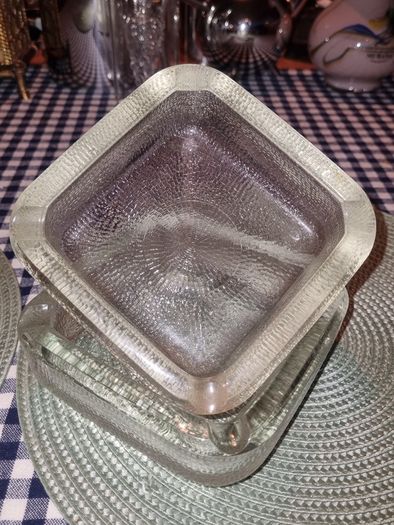 LINDSHAMMAR  Glass Ashtrays Designed by Christer Sjogren