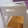 White mid sleeper cabin bed Image 8