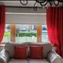 Curtains and 6 matching covers. Image 2