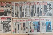 Vintage Music Magazines x 25 - Vintage NME Magazines - Vintage Disc and Music Echo Magazines
