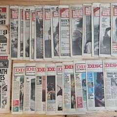 Vintage Music Magazines x 25 - Vintage NME Magazines - Vintage Disc and Music Echo Magazines