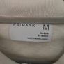 Cream Slim Fit Zip top knit polo shirt , size M Image 3