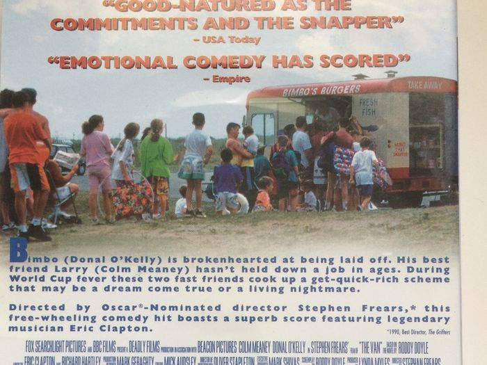 The Van [1996] Colm Meaney [Movie DVD]