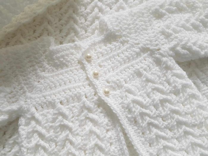 Handmade 100% cotton christening dress set 0-3 months