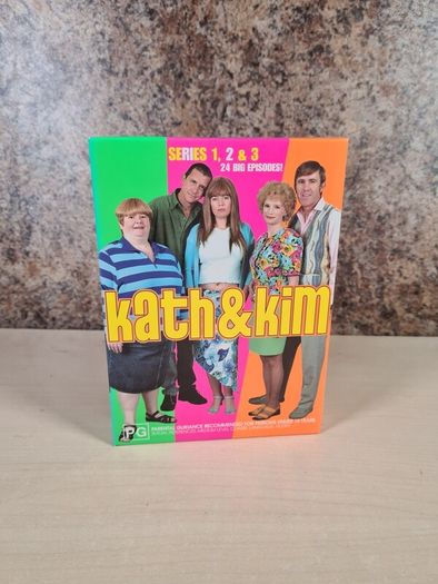 Dvd Kath & Kim Boxset Series 1 2 & 3 Region 4 Pal