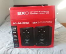 M-audio BX3 120W speakers