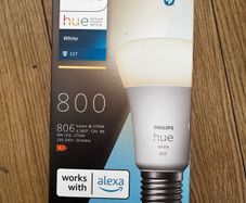 Philips hue LED light bulb