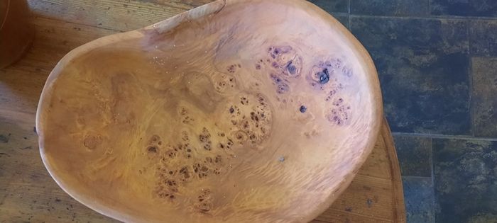 Wooden bowl
