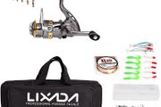Fishing Rod Reel Combo Carbon Fiber Telescopic Fishing Rod Fishing Line Lures Hooks Jigs Swivels Saltwater Freshwater Travel Fishing Accessories Kit