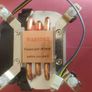 Akasa CPU Heatsink Cooler -Fan - Unused 3 Heatpipes Image 2
