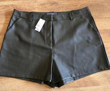 Brand New Ladies Leather Shorts