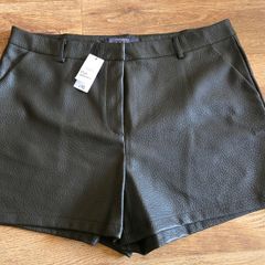 Brand New Ladies Leather Shorts