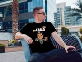mr cabean cool funny mans mr bean inspired t-shirt tee top shirt