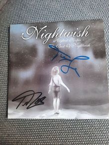 NIGHTWISH: The Best of Nightwish - Autographed Promo CD