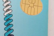 call card - round chip