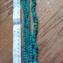 Twisted turquoise beaded necklace Image 4