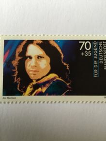 Rare Legend Postage Stamp - Jim Morrisson